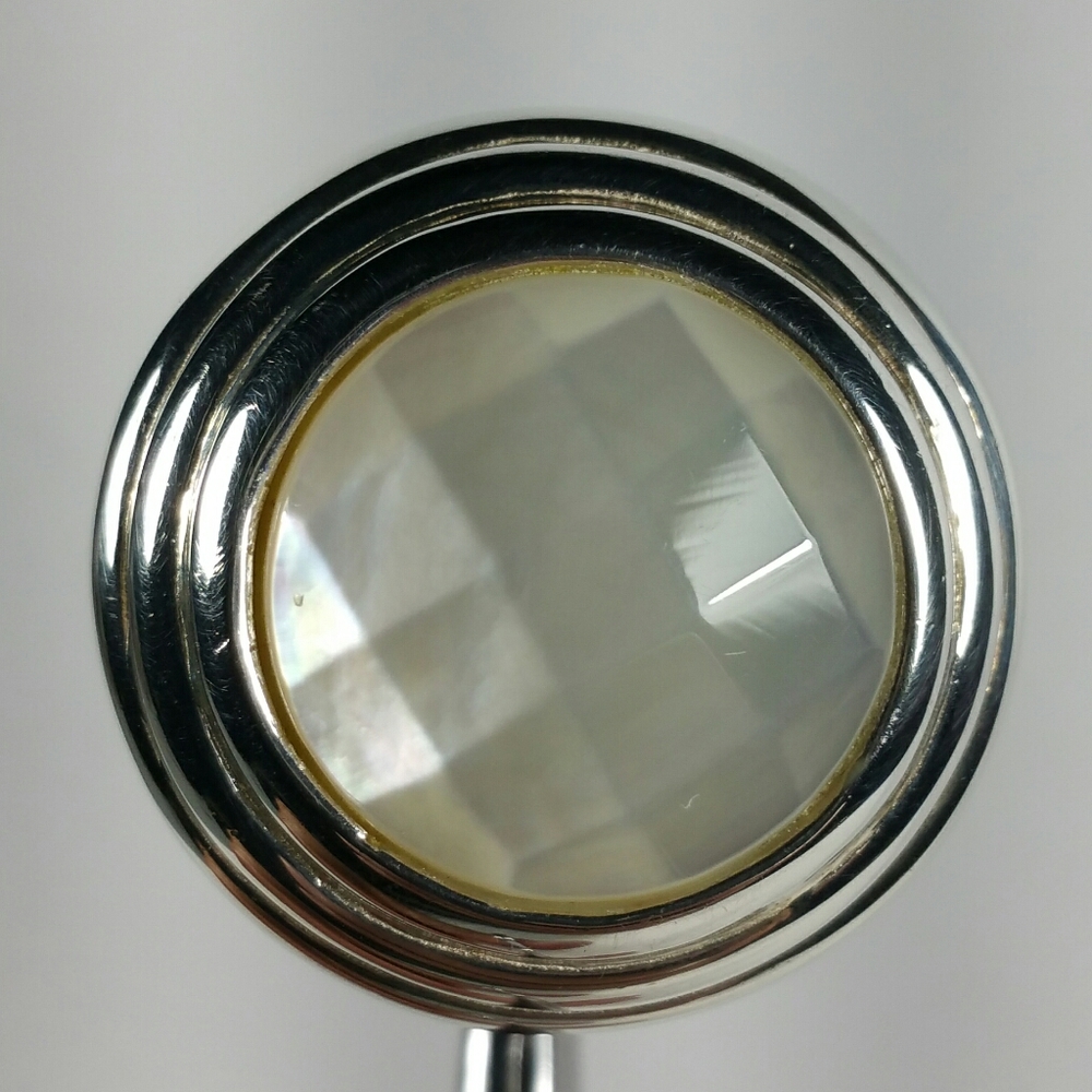 BARSE STERLING SILVER MOTHER of PEARL RING
